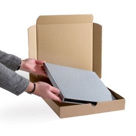 Boîte Postale Extra-Plate Format 320x320x50mm - Lot De 10