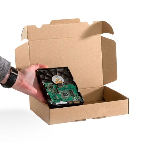 Lot De 10 Boîtes Postale Extra-Plate Format 240x160x45 Mm