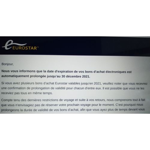 E-Voucher Eurostar