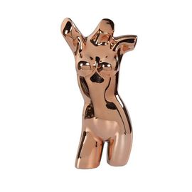 Mini Mannequin Demi-Corps en ABS pour Soutien-Gorge et Sous-Vêtements,Affichage de la Fenêtre du Torse - Type No.06 Rose Gold