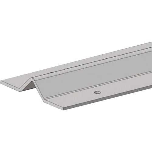 Rail de guidage acier galvanisé, H.20 x L.2000 x P.70 mm