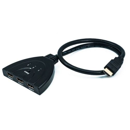 QUMOX 3 Port HDMI Switch Switcher Pigtail for HDTV HD 1080P PS3 PS4