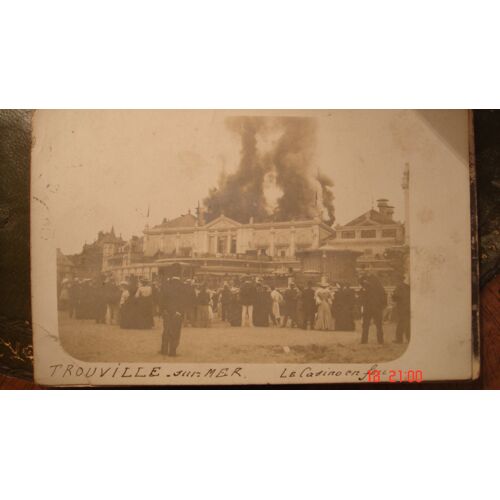 Trouville Sur Mer Casino En Feu !!!!