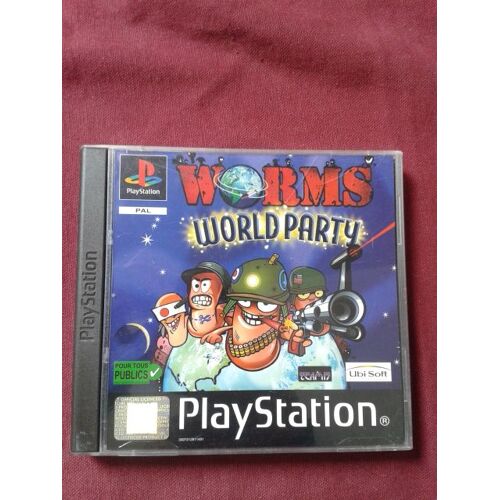 Worms World Party Ps1