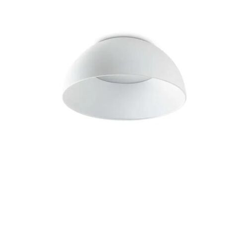 Ideal Lux Corolla Plafonnier Semi-Encastré Bol Led Intégré Blanc 2800lm 3000k