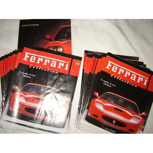 Lot Des 50 Fascicules Ferrari Collection Fabbri Année 2005 - 2006