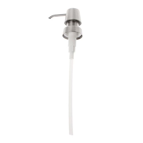 Livraison directe de pompe de Lotion de main de la buse 12 OZ de distributeur de savon liquide d'acier inoxydable