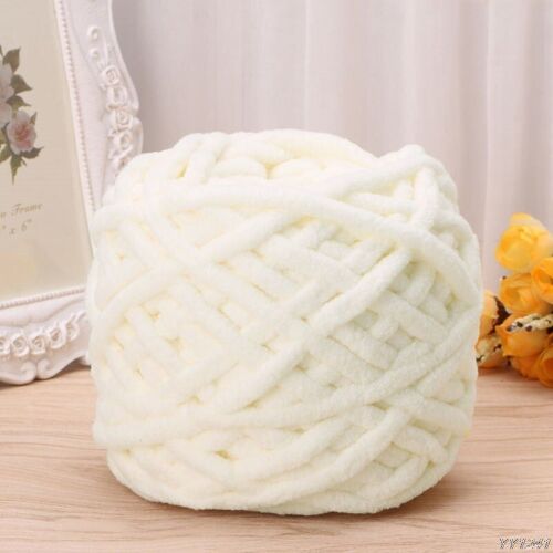 Fil À Tricoter À La Main En Coton Doux, 100g/1 Boule, Tissé Épais, Crochet Encombrant, Livraison Directe