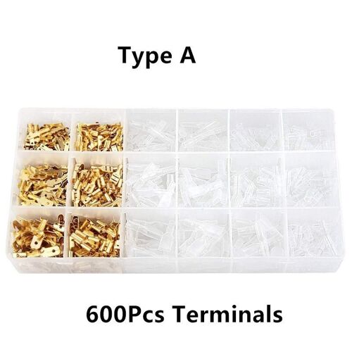 Pince à sertir SN 48B, 600 pièces, 4.8/6.3, 0.5 1.5mm, fil, outil à main, livraison directe