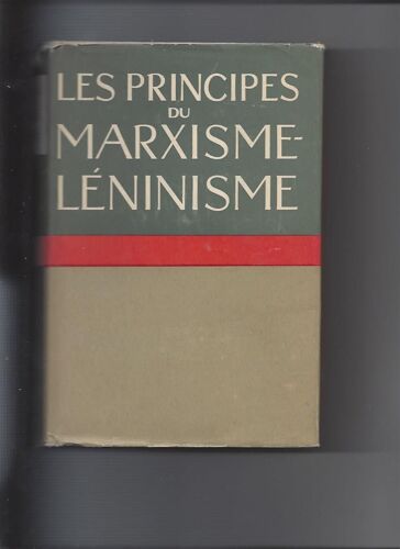 Les Principes Du Marxisme Leninisme Manuel