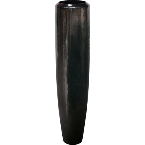 Bac Plastique Et Particules De Métal Ø 43 Cm H 185 Cm Ext. Colonne Noir Mat