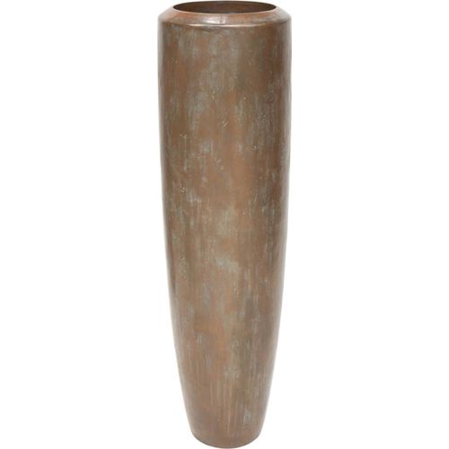 Bac Plastique Et Particules De Métal Ø 43 Cm H 150 Cm Ext. Colonne Vert-De-Gris