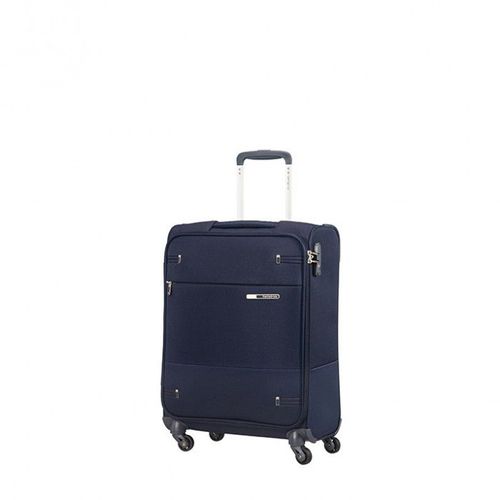 Valise cabine souple Base Boost 55 cm Bleu marine