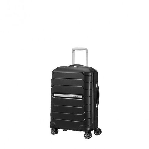 Valise cabine rigide Flux Extensible 55 cm Black