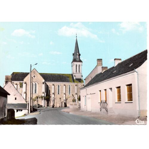 49 Maine Et Loire - Villemoisan, Rue Principale Et L'église