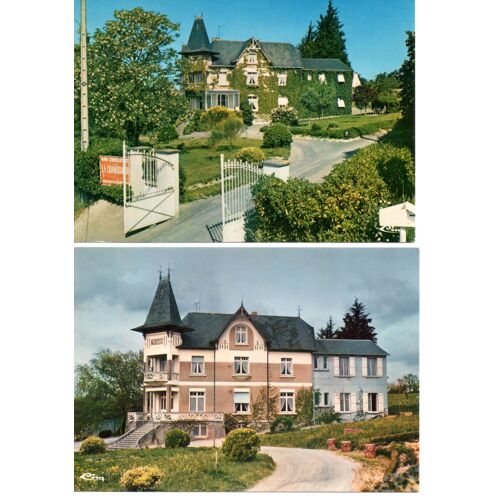 49 Maine-Et-Loire, Villemoisan - Lot De 2 Cartes, "La Chancelière" Maison De Repos