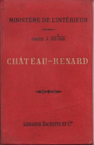 Château-Renard Carte À 1/100 000