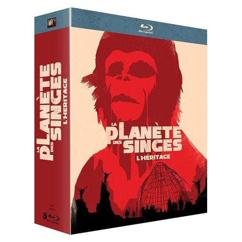 La Planète Des Singes - L'héritage - Collection 5 Films - Blu-Ray