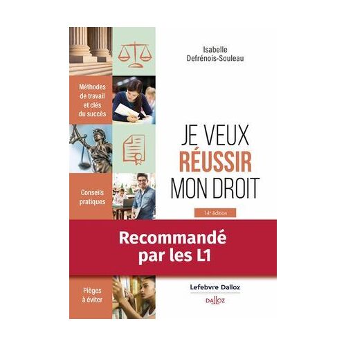 Je Veux Réussir Mon Droit 14e Éd