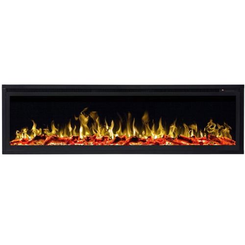 Cheminée électrique murale