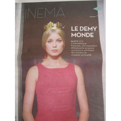 Liberation Supplément Cinéma Du 10/04/13 : Le Monde Demy