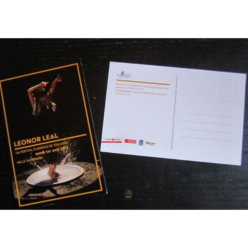 Carte Postale : Leonor Leal, Festival De Flamenco De Toulouse, 2014