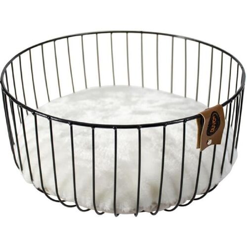 Europet Bernina Panier Caviar En Métal Rond Duvo+ - Noir - Pour Chat