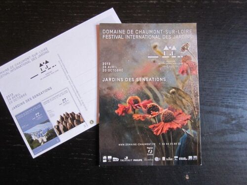 Carte Postale : Festival International Des Jardins, Chaumont Sur Loire, 2013
