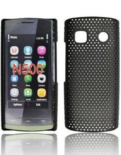 Coque sport perforée noire Mesh pour Nokia 500