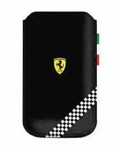 Fefoslmb Etui Cuir Noir Collection Ferrari Scuderia