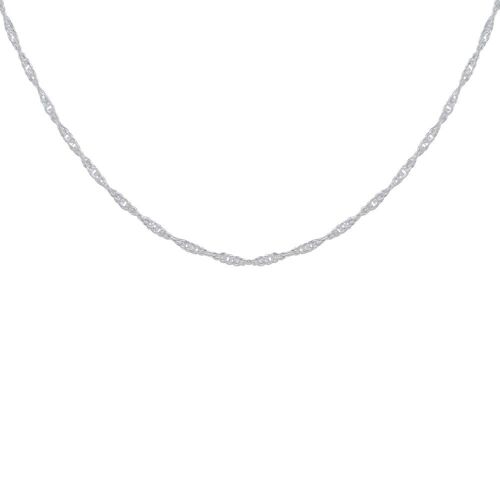 Les Poulettes Bijoux - Chaine Argent 925/1000 Maille Singapour 2mm