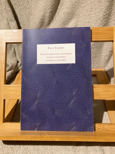 Catalogue De Vente Librairie Laurent Coulet N°61 Paul Valéry