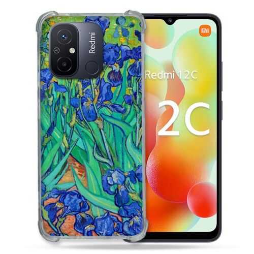 Coque Renforcée Pour Xiaomi Redmi 12c Peinture Iris