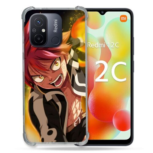 Coque Renforcée Pour Xiaomi Redmi 12c Manga Fairy Tail Natsu