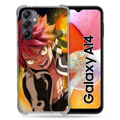Coque Renforcée Pour Samsung Galaxy A14 4g / 5g Manga Fairy Tail Natsu
