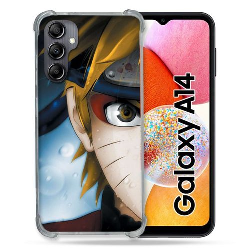Coque Renforcée Pour Samsung Galaxy A14 4g / 5g Manga Naruto Blanc