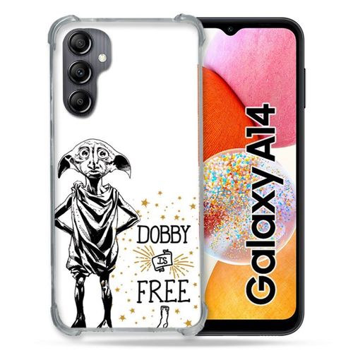 Coque Renforcée Pour Samsung Galaxy A14 4g / 5g Harry Potter Dobby Free Blanc