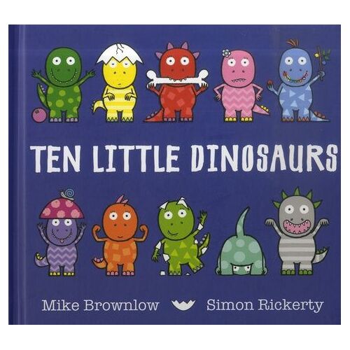 Ten Little Dinosaurs Board Book