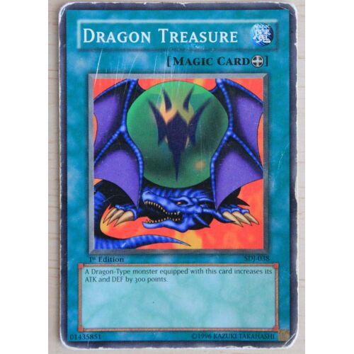 Yu Gi Oh - Dragon Treasure - Sdj-038