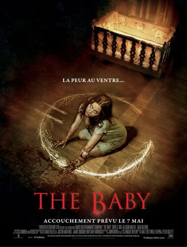 The Baby - Affiche Originale De Cinéma - Format 120x160 Cm - Un Film De Matt Bettinelli-Olpin, Tyler Gillett Avec Sam Anderson, Zach Gilford, Allison Miller, Vanessa Ray - Année 2014