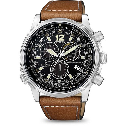 Montre Hommes Chronographe Citizen Marron Cb5860-27e