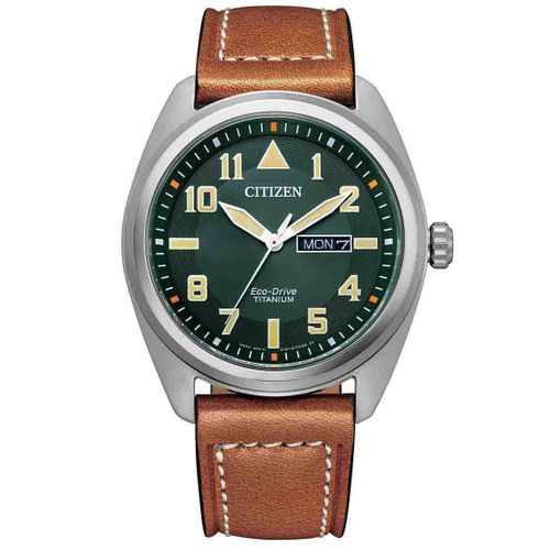 Citizen Montre Marron Analogique Hommes Bm8560-11xe