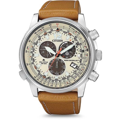 Montre Hommes Chronographe Citizen Marron Cb5860-35x