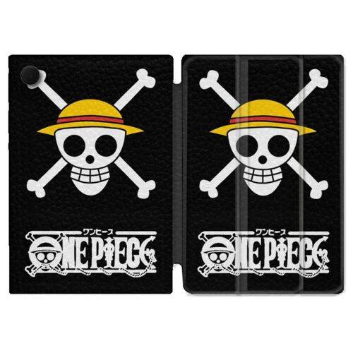 Housse Smart Cover Pour Samsung Galaxy Tab A9 Plus Manga One Piece Tete De Mort