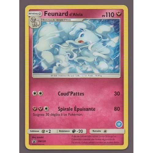 Pokemon Feunard Sm128