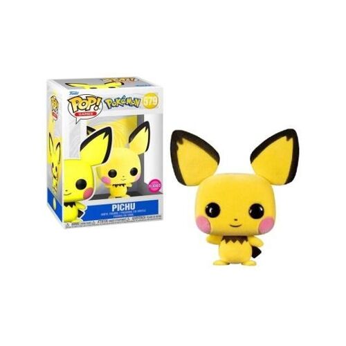 Funko Pop Pichu Pokemon Flocked 579
