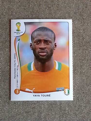 Image Panini 2014 Fifa World Cup Brésil N°231 Yaya Touré -Côte D'ivoire-