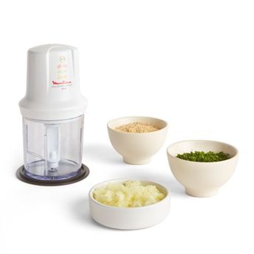 Moulinex Compact DJ305110 - Hachoir - 0.6 litre - 350 Watt - blanc