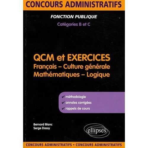 Qcm Et Exercices - Concours De Catégories B Et C