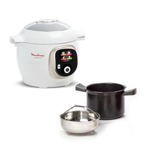 Cookeo Moulinex Cookeo Blanc 180 recettes CE85BA10